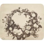 Braun, Adolphe: Still life with rosesStill life with roses. 1850s. Albumen print with rounded