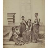 British India: Natives of IndiaPhotographer unknown. Natives of India. 1870s/90s. 17 albumen and