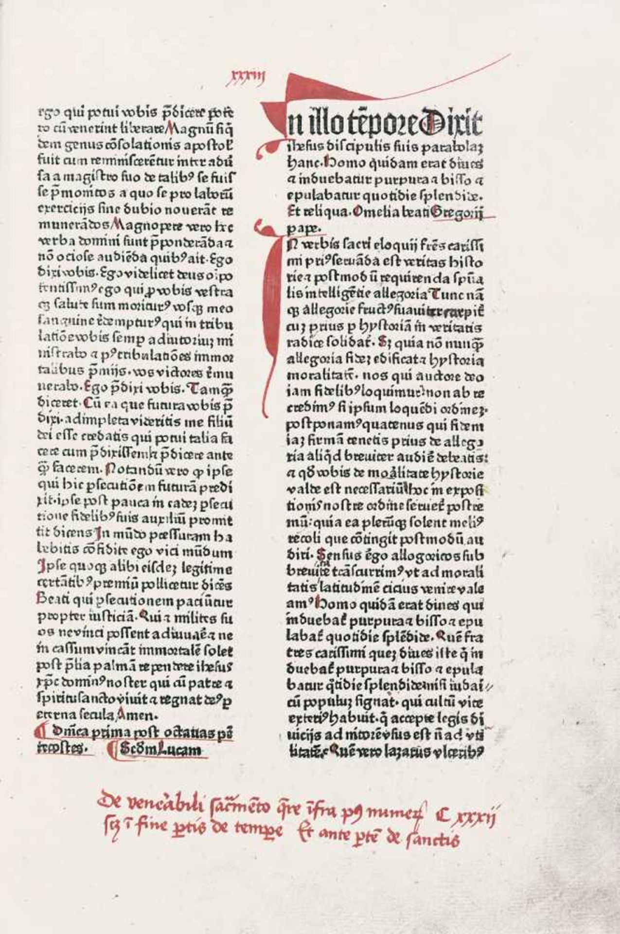 Homiliarius doctorum: de tempore et de sanctis. Pars aestivalis Köln, Konrad Winters, um 1480.