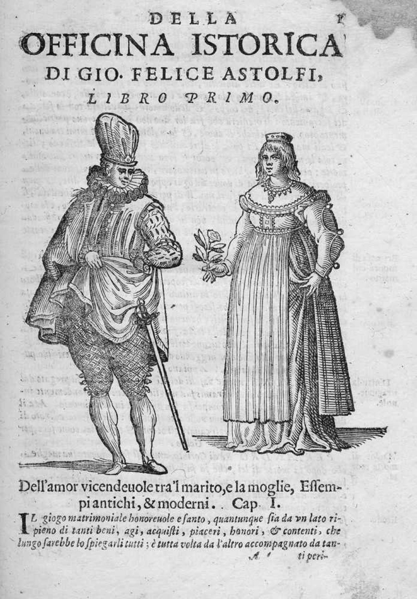 Astolfi, Giovanni Felice: Della officina historica libri IIIIAstolfi, Giovanni Felice. Della