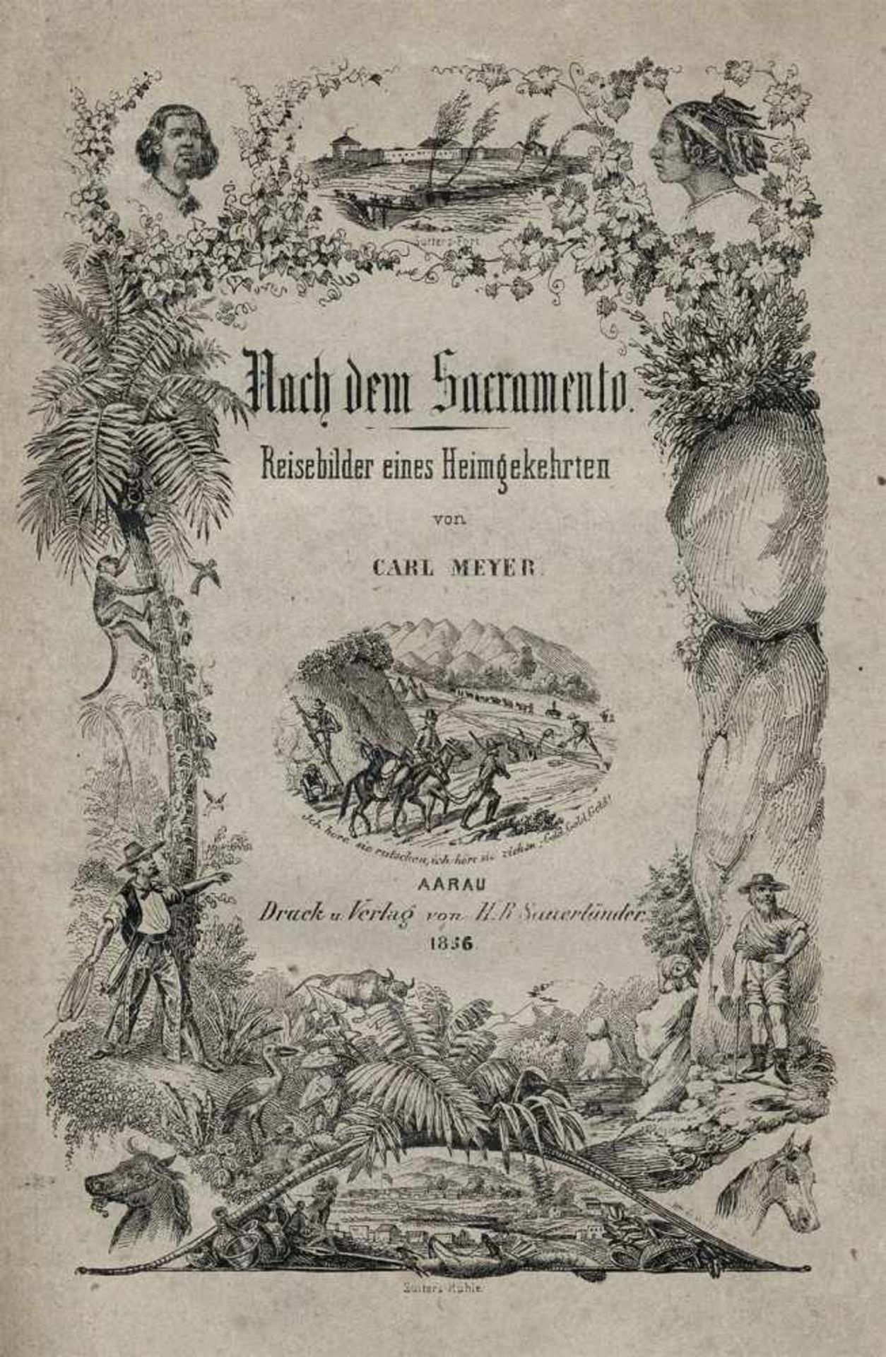 Meyer, Carl: Nach dem SacramentoMeyer, Carl. Nach dem Sacramento. Reisebilder eines Heimgekehrten. 2