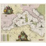 Ottens, Reinier und Ottens, Joshua: Occidentalior tractus maris mediterraneiOttens, Reinier, und
