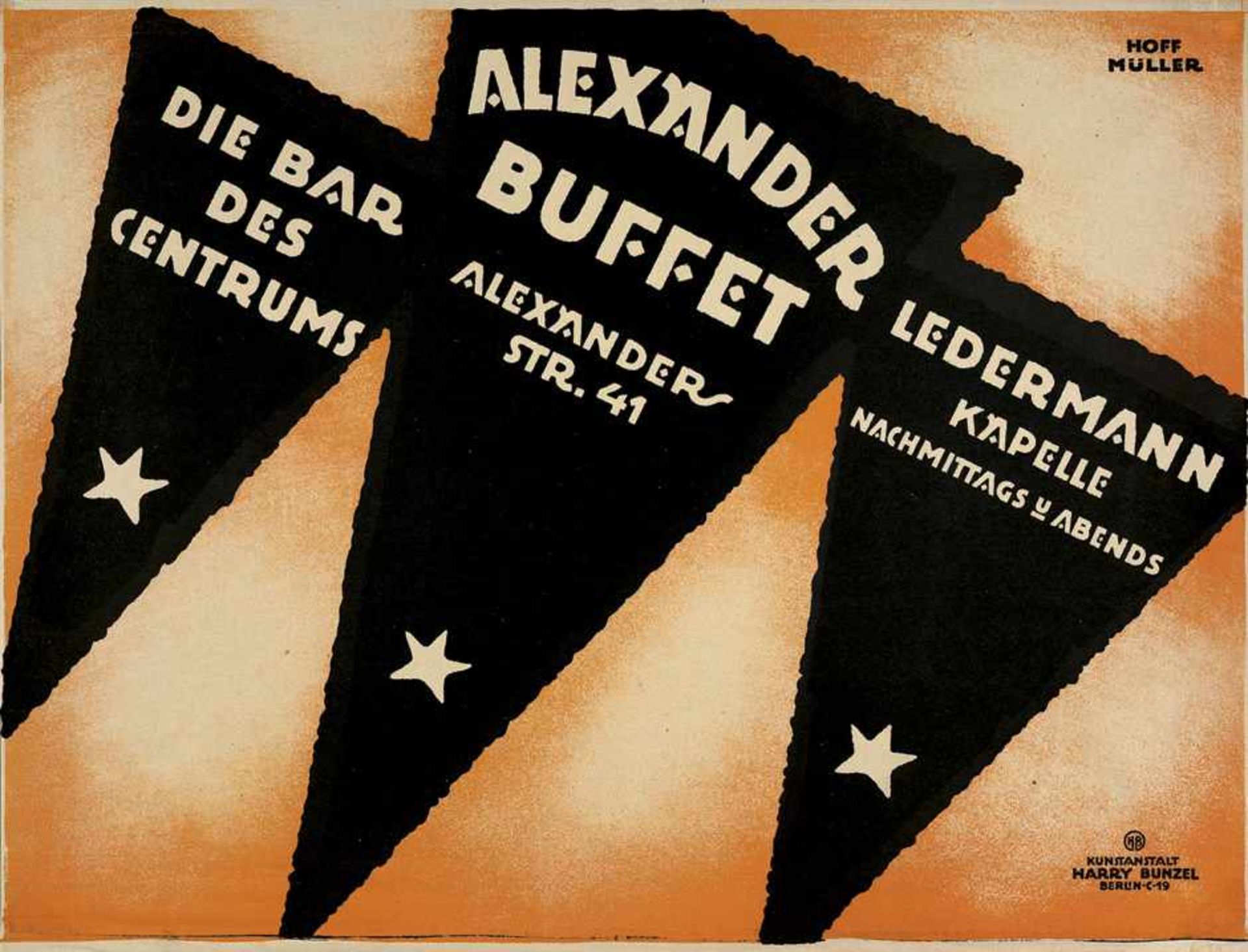Hoffmüller, Reinhard: Alexander BuffetHoffmüller, Reinhard. Alexander Buffet. Die Bar des