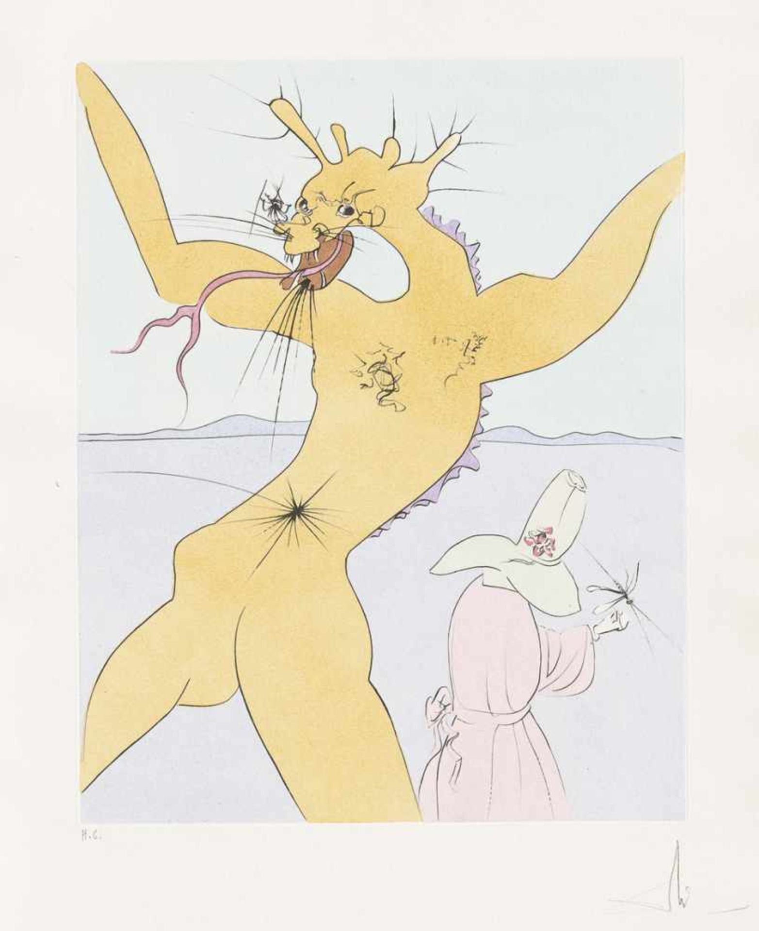 Dalí, Salvador: Japanese Fairy TalesJapanese Fairy TalesKaltnadel mit Pochoir auf Richard de Bas-