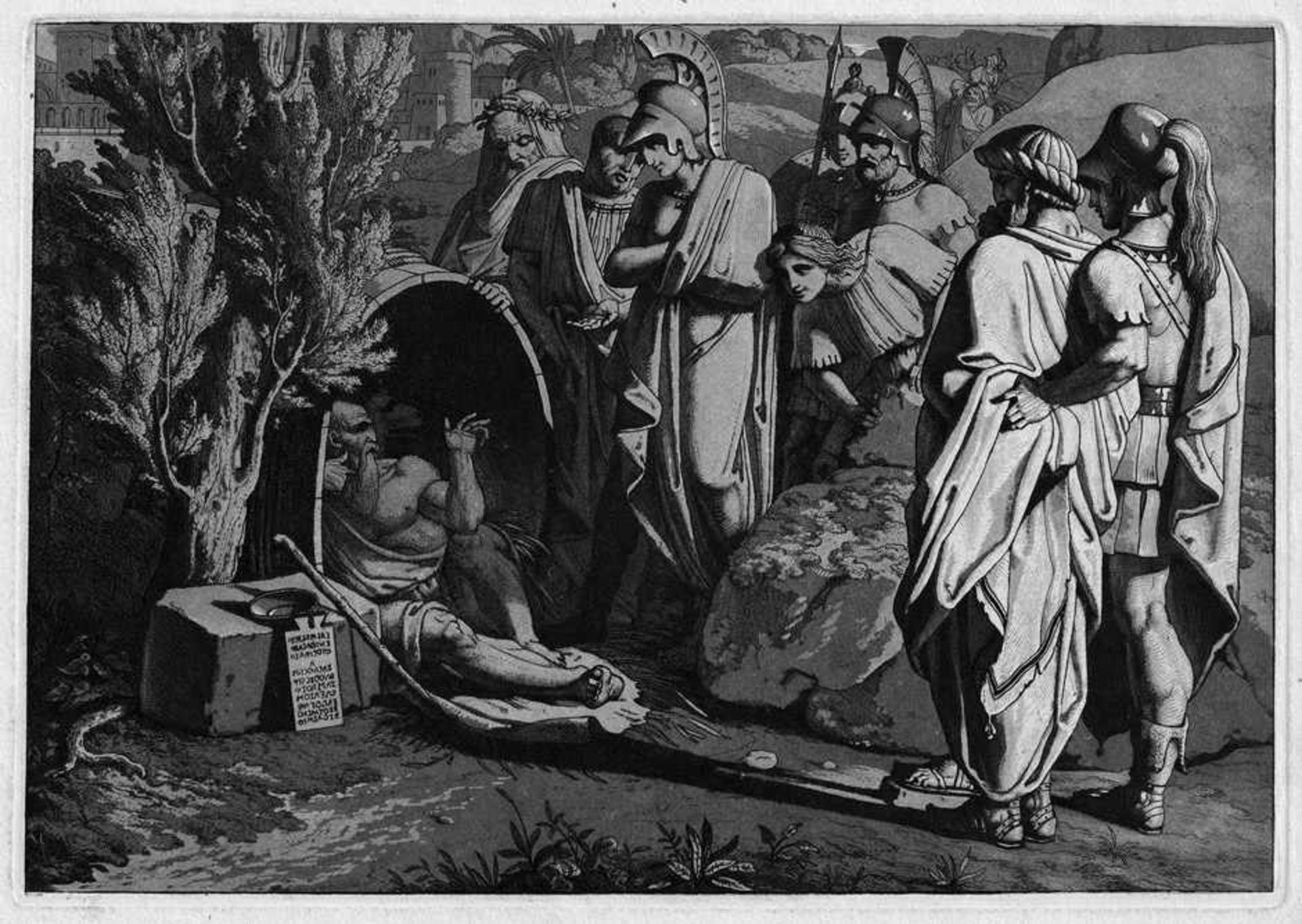 Russ, Carl: Alexander und seine Generäle bei DiogenesAlexander und seine Generäle bei Diogenes.