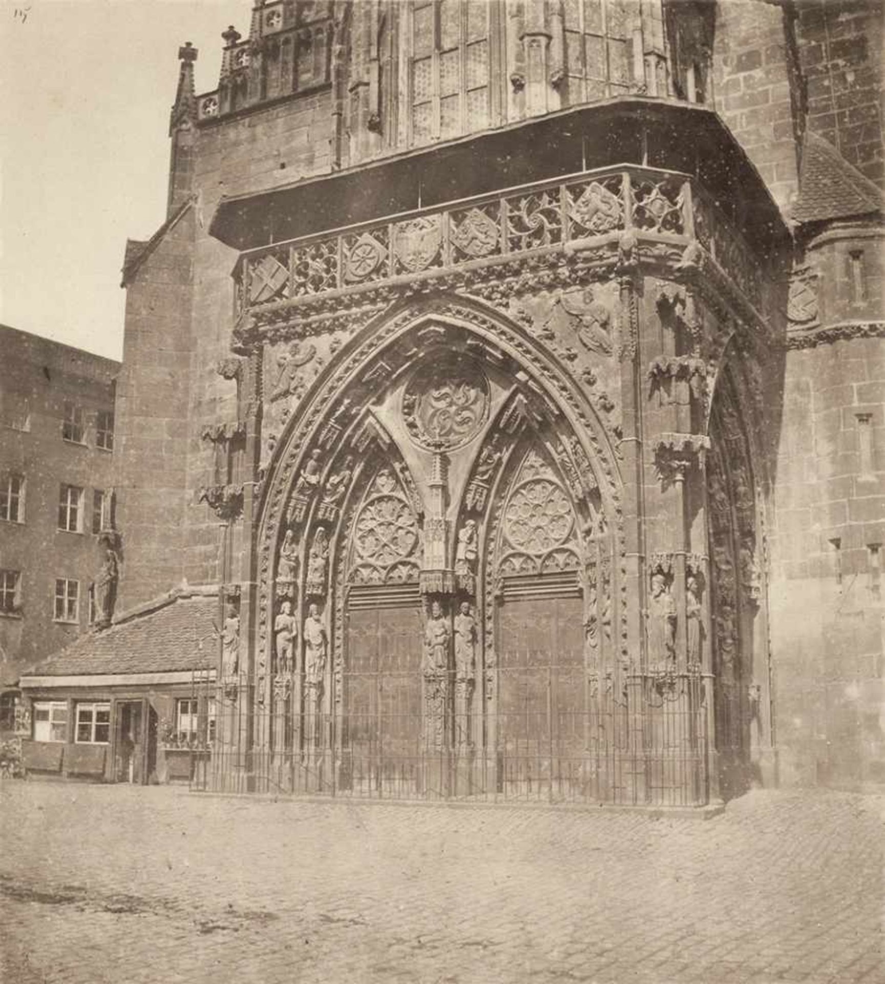 Schmidt, Georg: "Portal der Frauenkirche, Nürnberg"; "Sebalder Pfarrhof mit Chörlein, Nürnberg"(