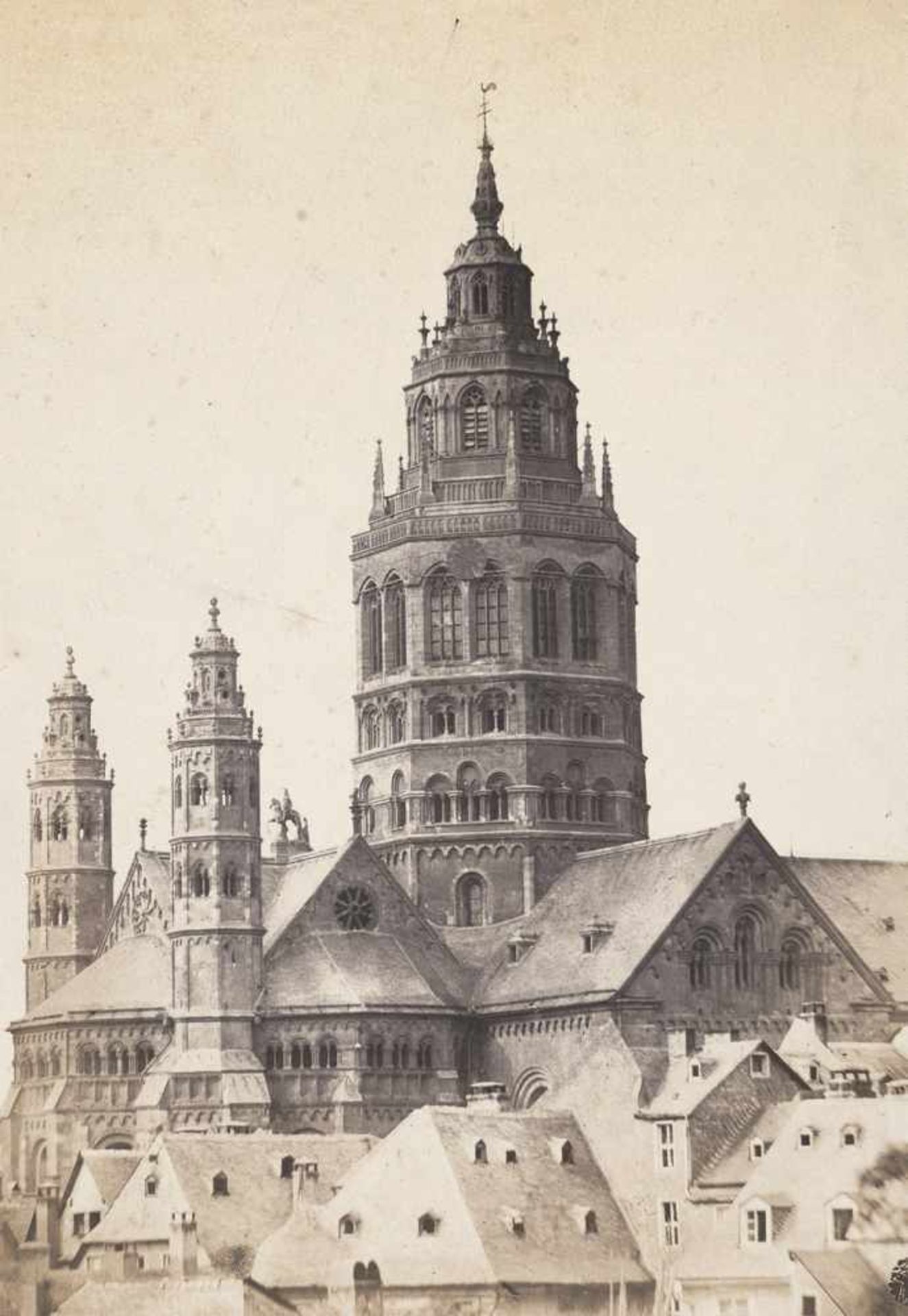 Emden, Hermann: Der Dom zu Mainz"Der Dom zu Mainz und seine bedeutendsten Denkmäler in 36 Original- - Image 2 of 2