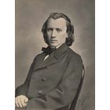 Brahms, Johannes: Early portrait of Johannes BrahmsPhotographer: Carl Anton Schulz (1831-1884,