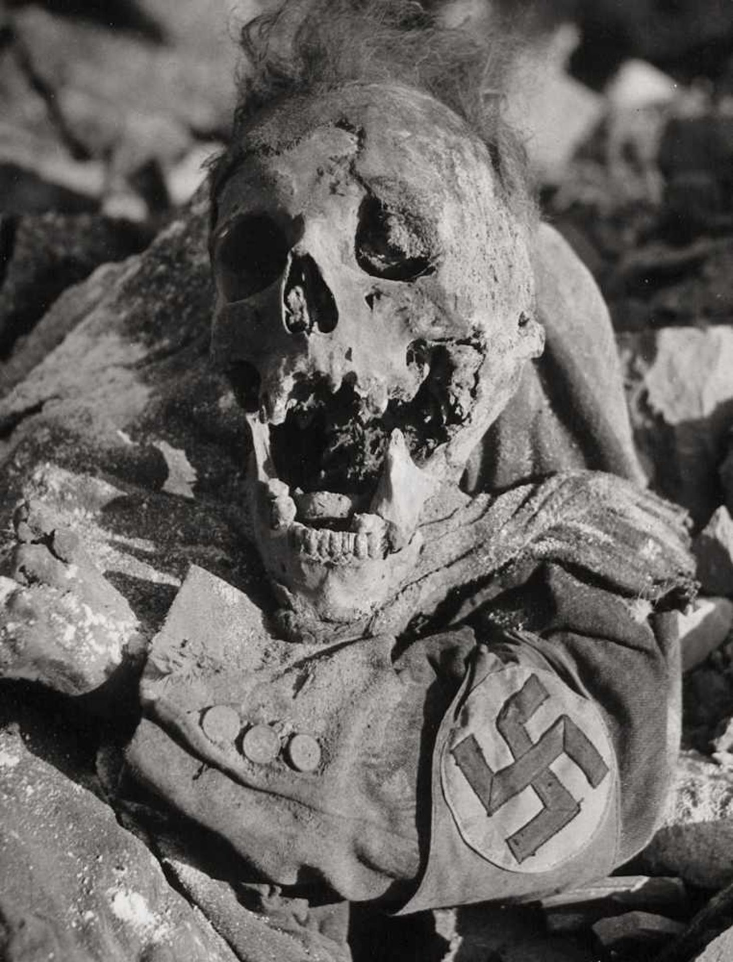 Peter Sr., Richard: "Der Nazi-Blockwart""Der Nazi-Blockwart" (Nazi Block Leader), Dresden. 1945.