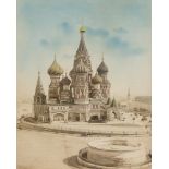 Daziaro, Joseph: View of St. Basil's Cathedral, Moscow(Attributed to). View of St. Basil's