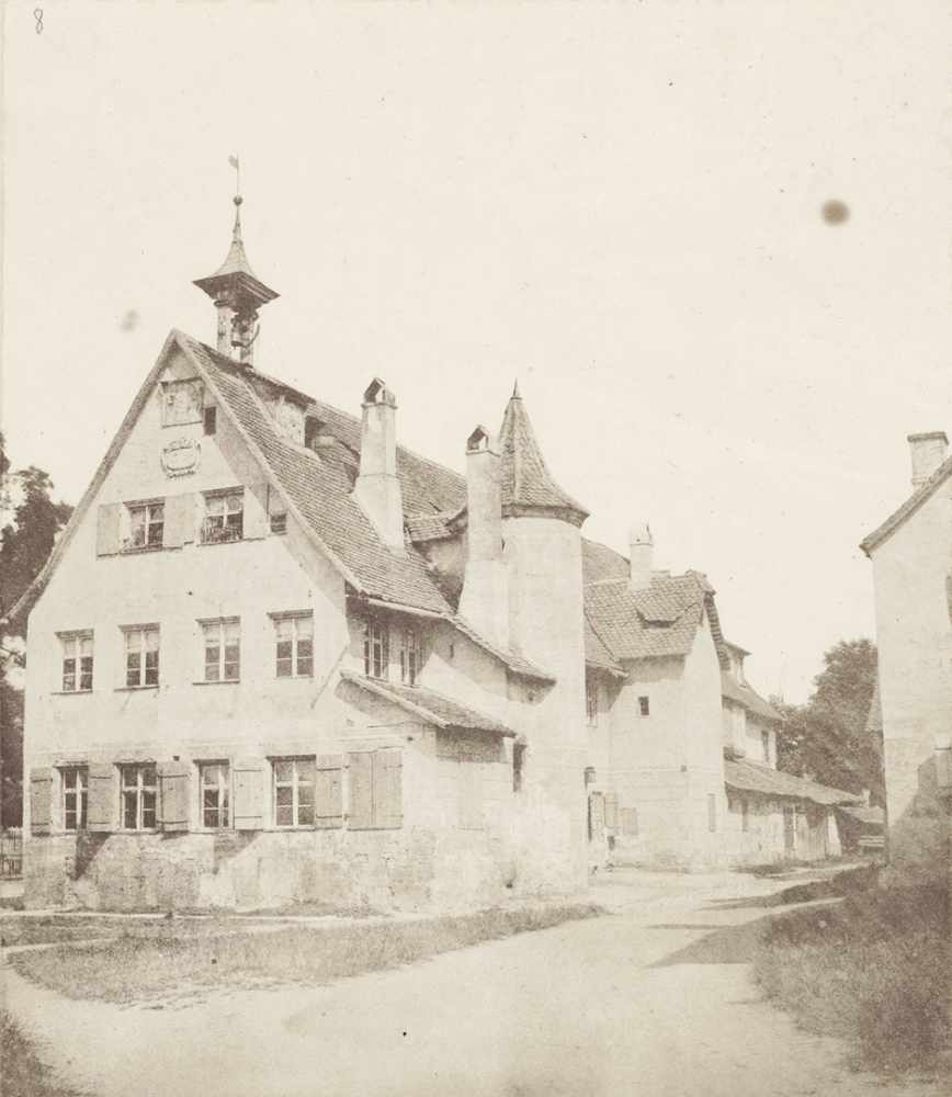 Schmidt, Georg: Unknown building and small church, Nuremberg(Attributed to). Unknown building and