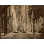 Schönscheidt, Johann H.: Interior view of Cologne CathedralInterior view of Cologne Cathedral.