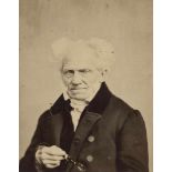 Schopenhauer, Arthur: Portrait of Arthur SchopenhauerPhotographer: Johannes Schäfer (1822-1885?).