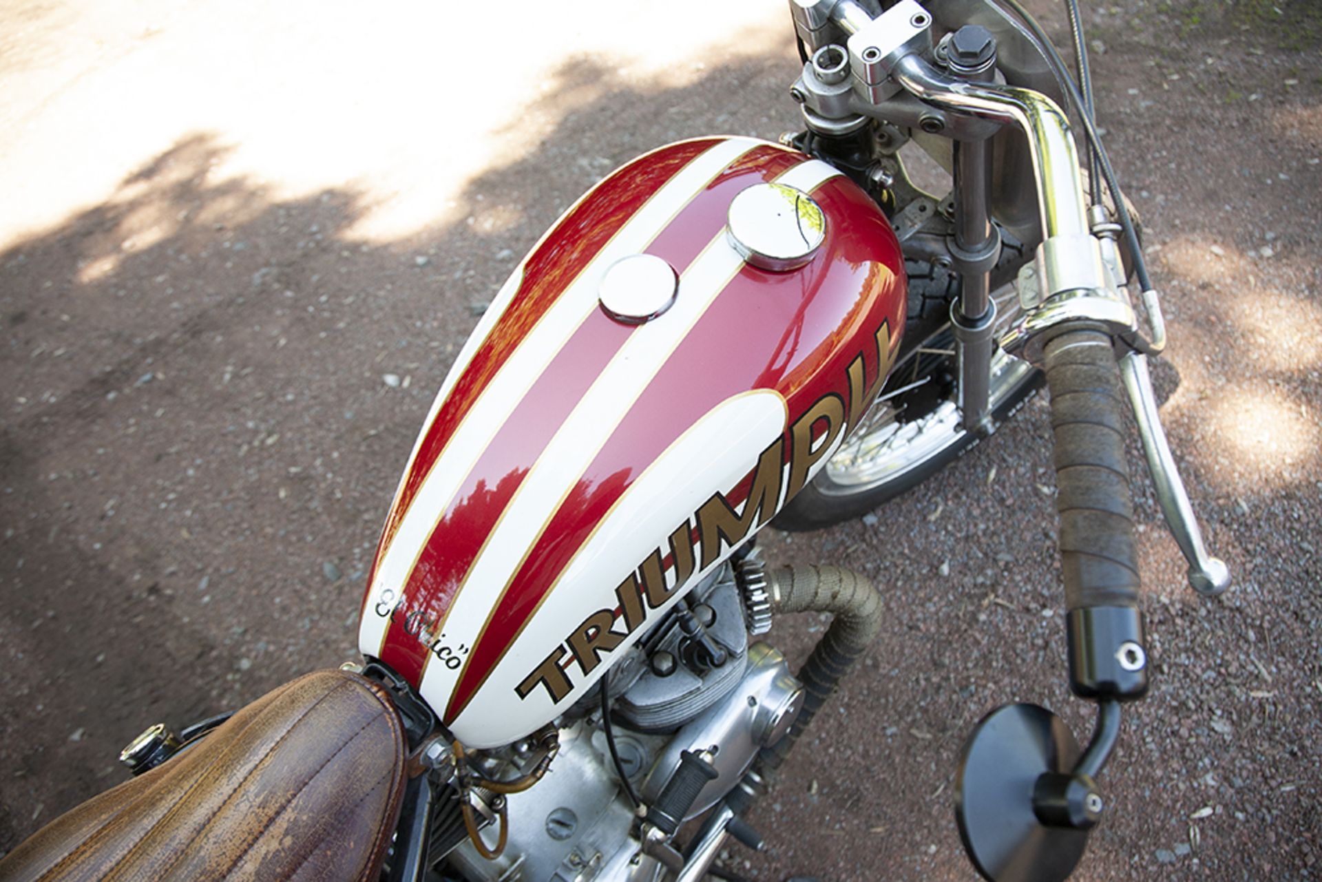 1964 Triumph 3TA speed twin motorcycle - Image 3 of 10