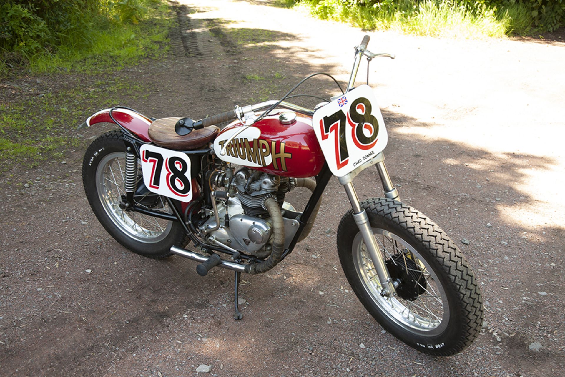 1964 Triumph 3TA speed twin motorcycle - Image 6 of 10