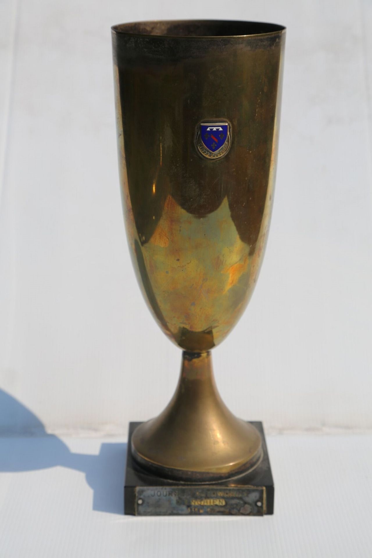 Liege-Rome-Liege 1954: Fine trophy on a marble base