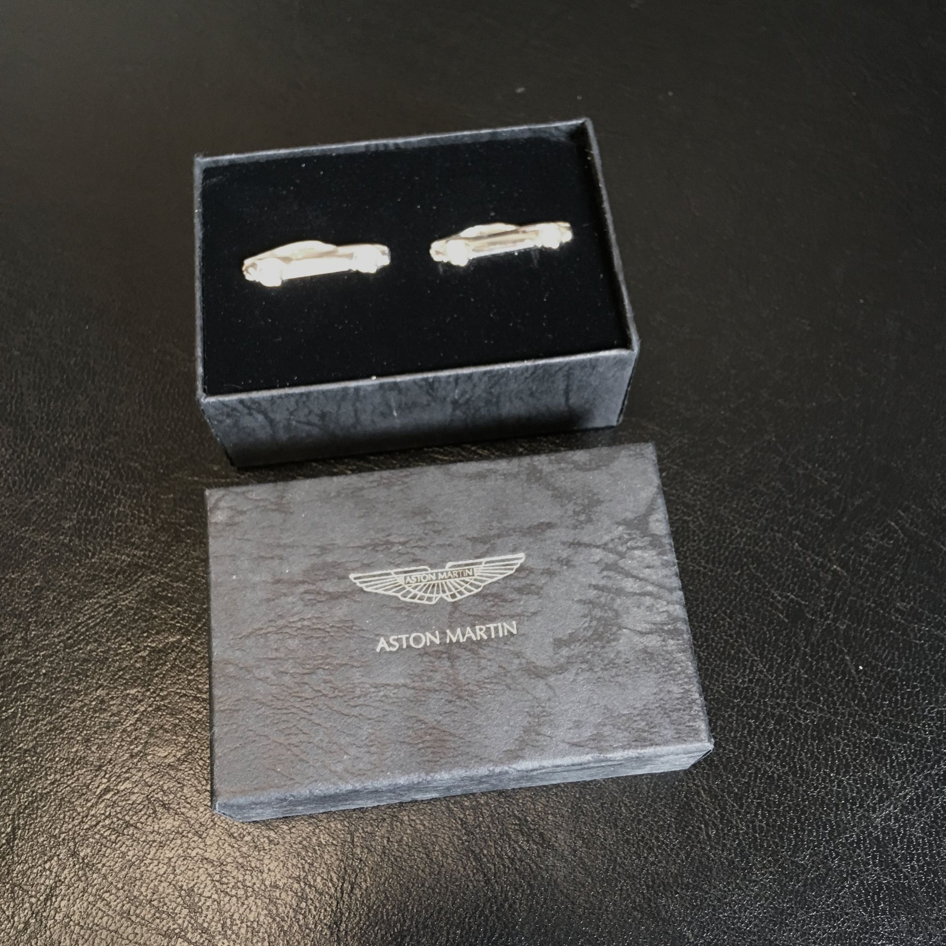 Aston Martin Sterling Silver DB11 cuff links - Anthony Holt Silver