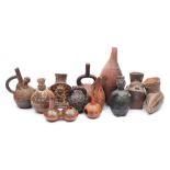 A collection of twelve Pre-Columbian and other artefacts,