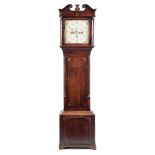 Watkin Owen, Llanrwst an oak longcase clock: having an eight-day duration,