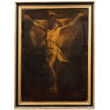 After Sir Anthony Van Dyck [17th Century]- The Crucifixion,:- oil on canvas 98 x 70cm.