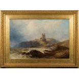 George Blackie Sticks [1843-1938]- Dunstanborough Castle,