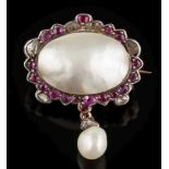 A mabe cultured pearl,