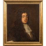 English School 18th Century- Portrait of a gentleman, head and shoulders,