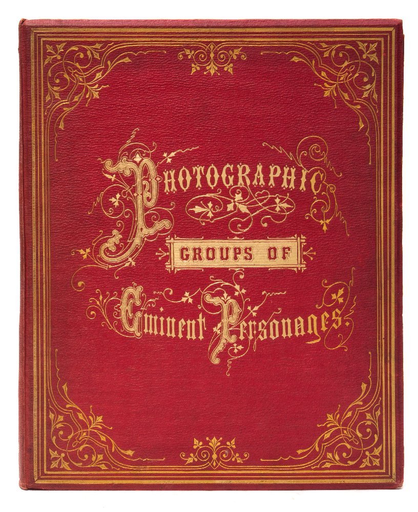 "Photographic Groups of Eminent Personages" : [so titled on the upper cover] an album in concertina