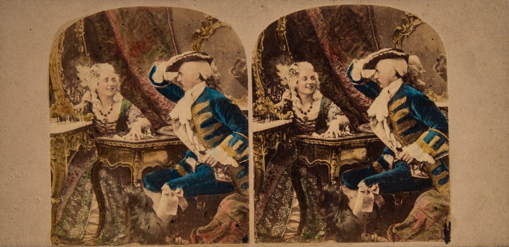 A group of thirty mid 19th century photographic stereoscope cards:, - Image 3 of 11