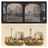 A rare stereoscopic daguerreotype:- Crystal Place at Sydenham:,