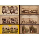 A group of twenty-five early English stereoscope cards of GB topographical views:,