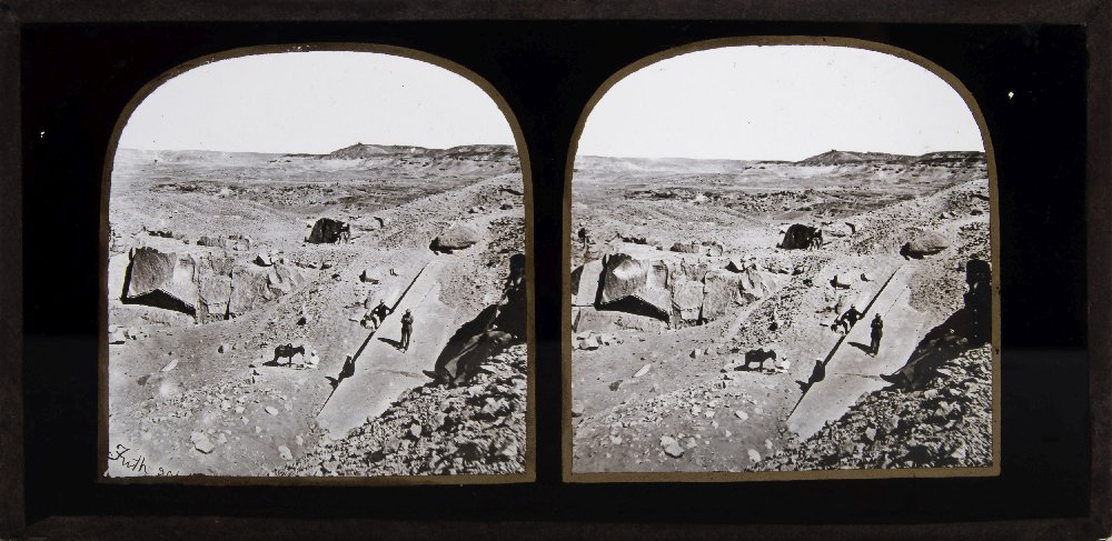 A group of twelve mid-19th century diapositive stereoscopic plates by Ferrier & Soulier, - Image 2 of 4