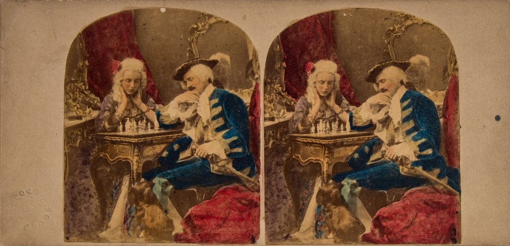 A group of thirty mid 19th century photographic stereoscope cards:, - Image 2 of 11