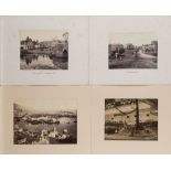 Francis Frith, two early 20th century topographical photographs: 'The Village of Eynesford ,