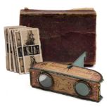 A tinplate 'Imperial Stereoscope' by Stollwerck Brothers, Cologne,