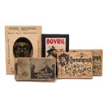 A late19th/early 20th century flick book of a drunken card game:, unsigned,