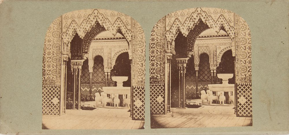 A group of twenty eight stereoscope photographs of Crystal Place at Sydenham:, - Image 10 of 14