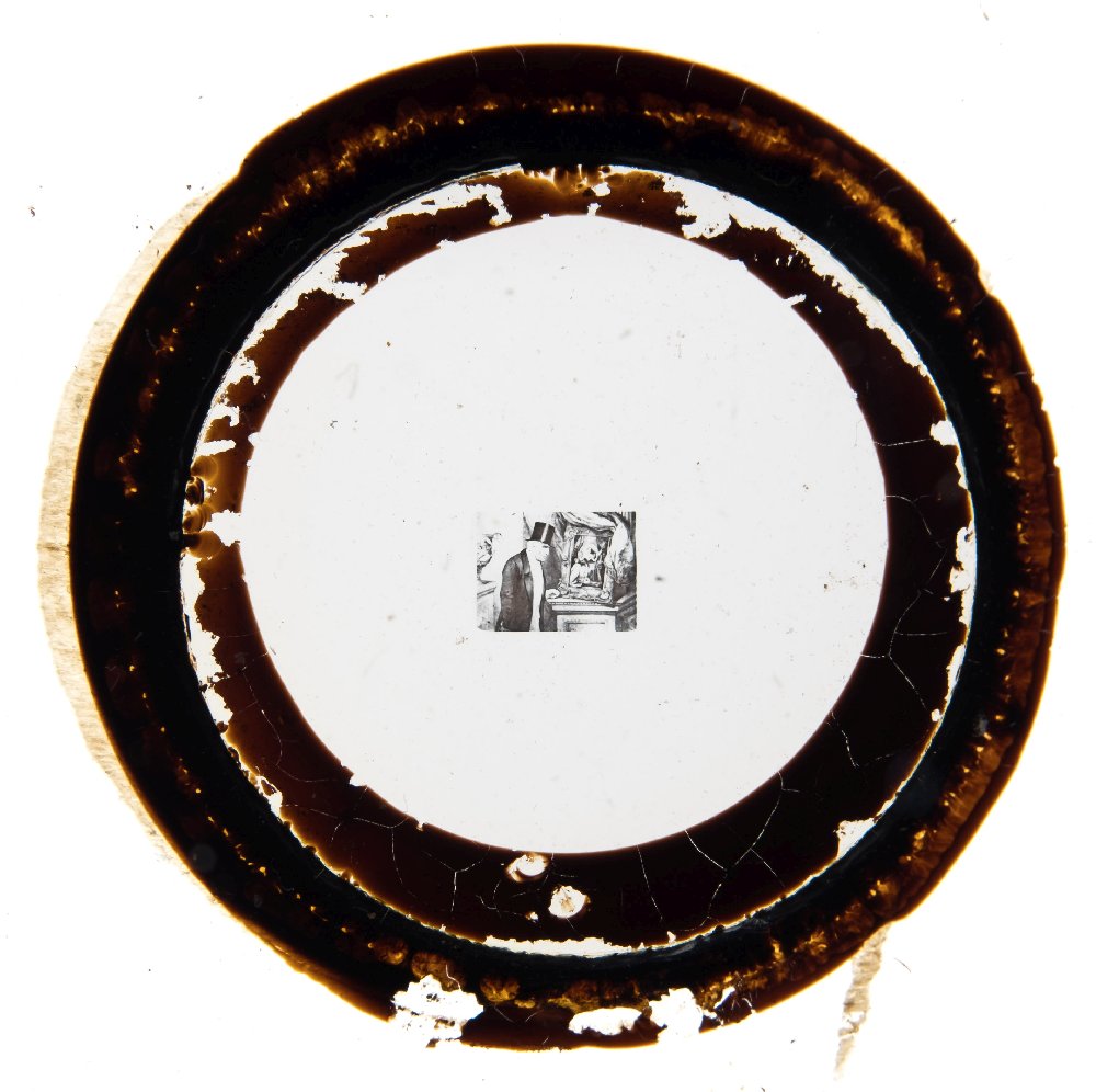 Photo-Micro Photographs : Two Victorian glass micro-dot slides - 'The Leviathan' and 'Duke of - Image 4 of 5