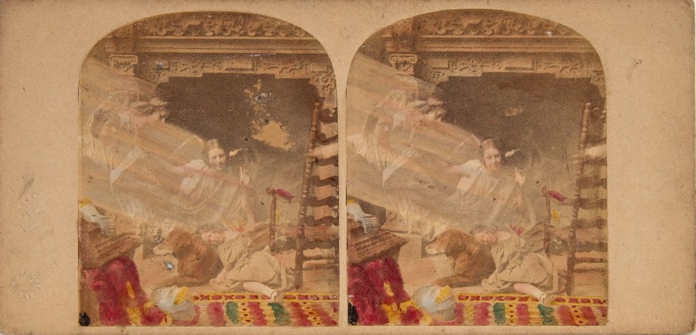 A group of thirty mid 19th century photographic stereoscope cards:, - Image 9 of 11