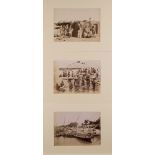 George and Constanti Zangaki (fl1870-1890) three 19th century albumen prints:,