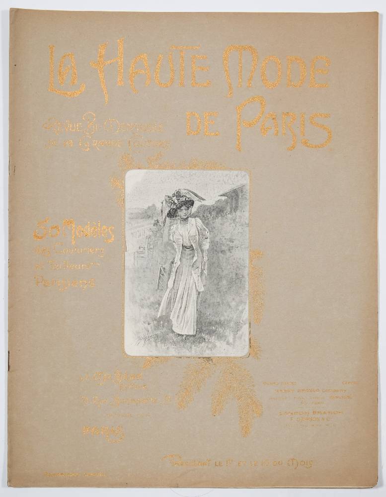 EDWARDIAN FASHIONS : La Haute Mode de Paris - Six Parts, - Image 7 of 10