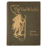 RACKHAM, Arthur ( illustrator ) - Rip van Winkle : mounted colour plates, org.