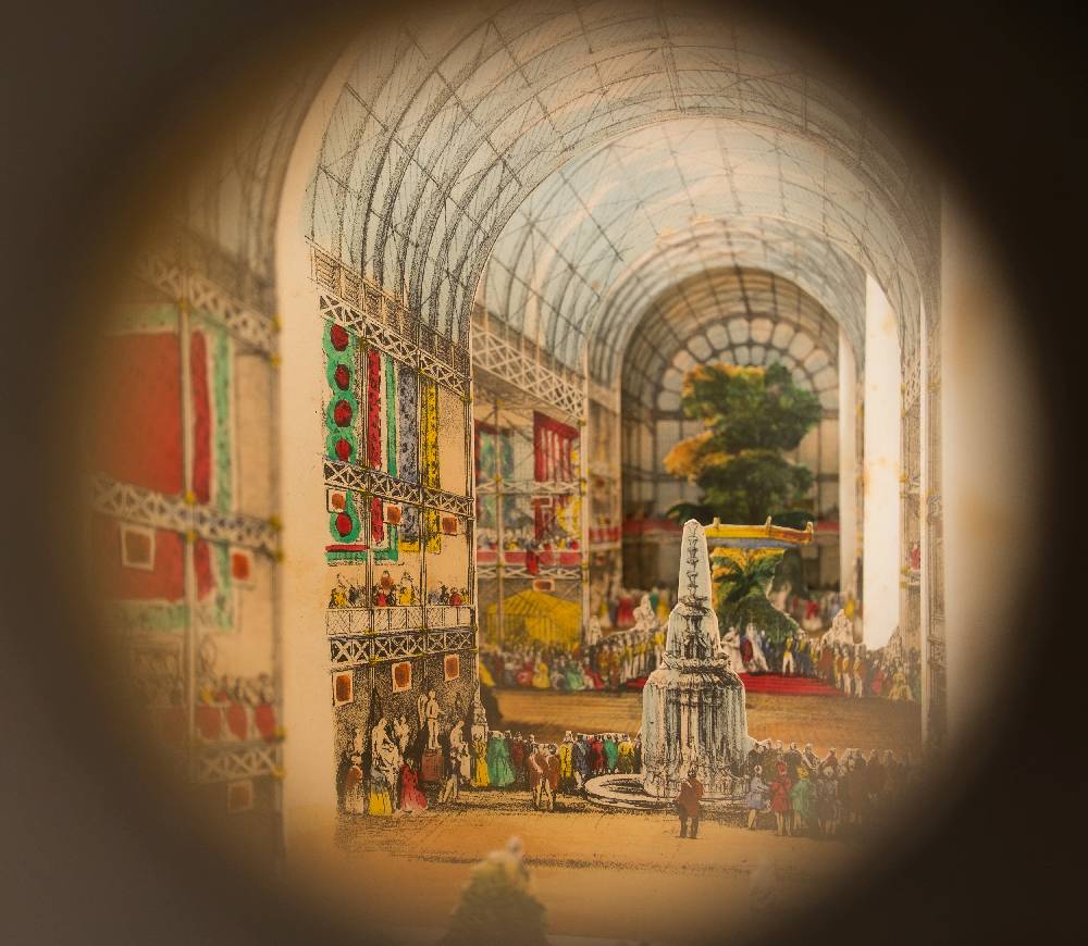 PEEP VIEW : Lane's Telescopic View of the Ceremony of Her Majesty Opening The Great Exhibition of - Image 4 of 5