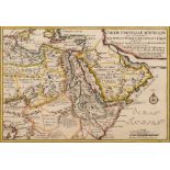 DE FER, N - Partie Orientale D' Afrique : hand coloured map, 325 x 220 mm, attractively f & g, 1705.