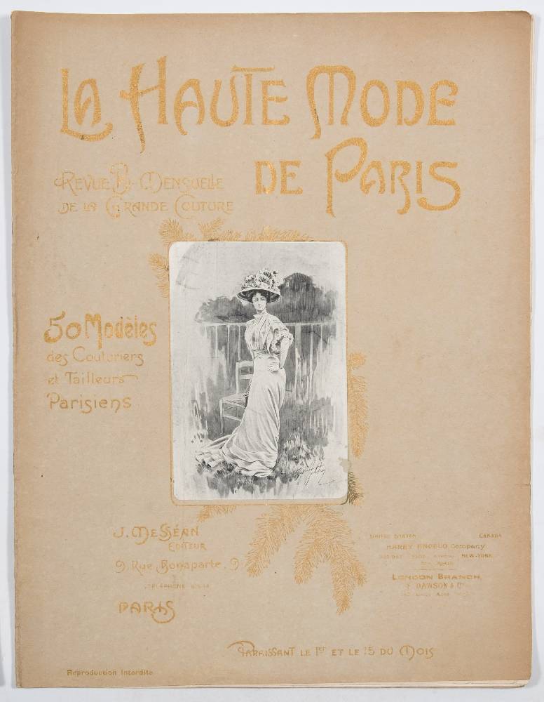 EDWARDIAN FASHIONS : La Haute Mode de Paris - Six Parts, - Image 3 of 10