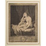 PRINTS : Cupidon ou L'Amour, La Vertu Irresque, Arion sauve par un dauphin, 3 copper engravings,