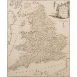 WITHDRAWN (COMBINED WITH LOT 308) ( KITCHEN, T ) A Map of England and Wales : uncoloured map,