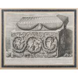 PIRANESI : Grand Urna Di Perfido - copper engraved print, 650 x 480 mm, f & g, n.d.