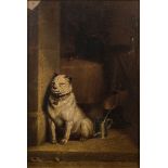 After Landseer, 19th Century- High Life; Low Life:- two, oils on board each 28 x 20cm.