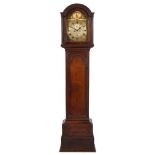 Nathaniel Cavell, Ipswich, an oak longcase clock: the eight-day duration,